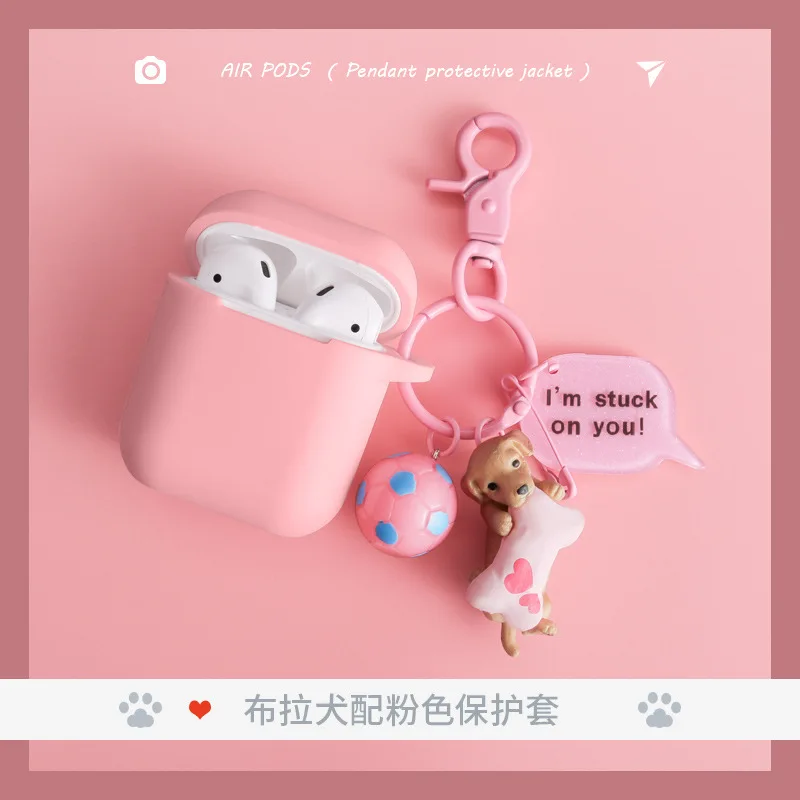 Airpods case applicable to airpods1/2 protective sleeve pendant cartoon Apple wireless Bluetooth headset protective shell
Airpods case applicable to airpods1/2 protective sleeve pendant cartoon Apple wireless Bluetooth headset protective shell