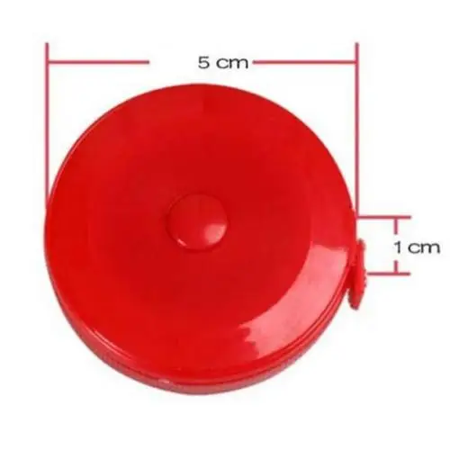 1PC Mini Retractable Ruler Tape Measure Sewing Tailor Cloth Soft Flat Tape Monitor Body Tools Sewing Tools 60 inch 1.5M
1PC Mini Retractable Ruler Tape Measure Sewing Tailor Cloth Soft Flat Tape Monitor Body Tools Sewing Tools 60 inch 1.5M