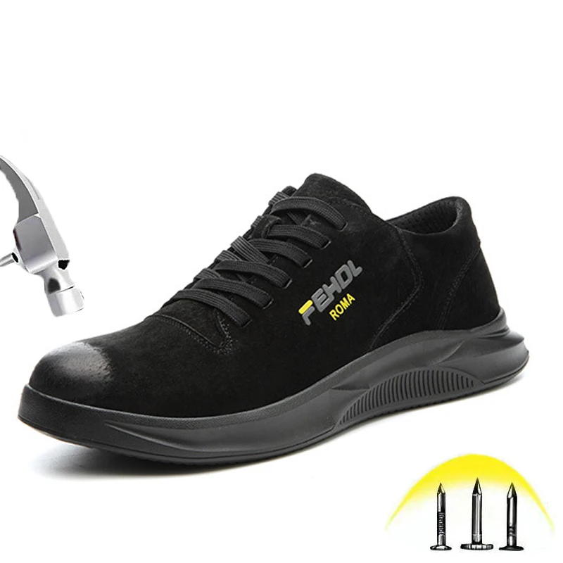 Breathable Safety Shoes for Men Women Lightweight Puncture Proof Steel Toe Wear resistant Soft Sole Casual Fashion Work Shoes
Breathable Safety Shoes for Men Women Lightweight Puncture Proof Steel Toe Wear resistant Soft Sole Casual Fashion Work Shoes
