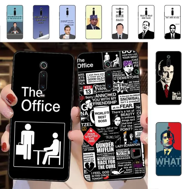 YNDFCNB The Office Tv Show What She Said Phone Case for Redmi 5 6 7 8 9 A 5plus K20 4X 6 cover
YNDFCNB The Office Tv Show What She Said Phone Case for Redmi 5 6 7 8 9 A 5plus K20 4X 6 cover