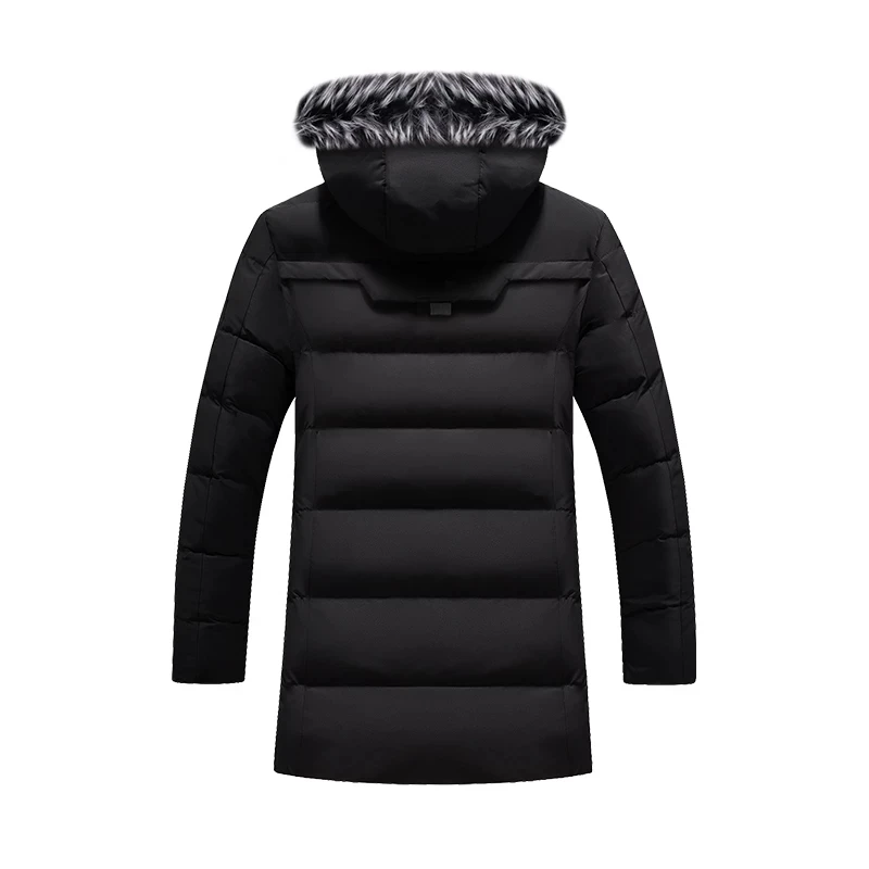 Winter Jackets Men Fur Warm Thick Cotton Multi-pocket Hooded Parkas Mens Casual Fashion Fleece Warm Coats Windbreaker Overcoat
Winter Jackets Men Fur Warm Thick Cotton Multi-pocket Hooded Parkas Mens Casual Fashion Fleece Warm Coats Windbreaker Overcoat