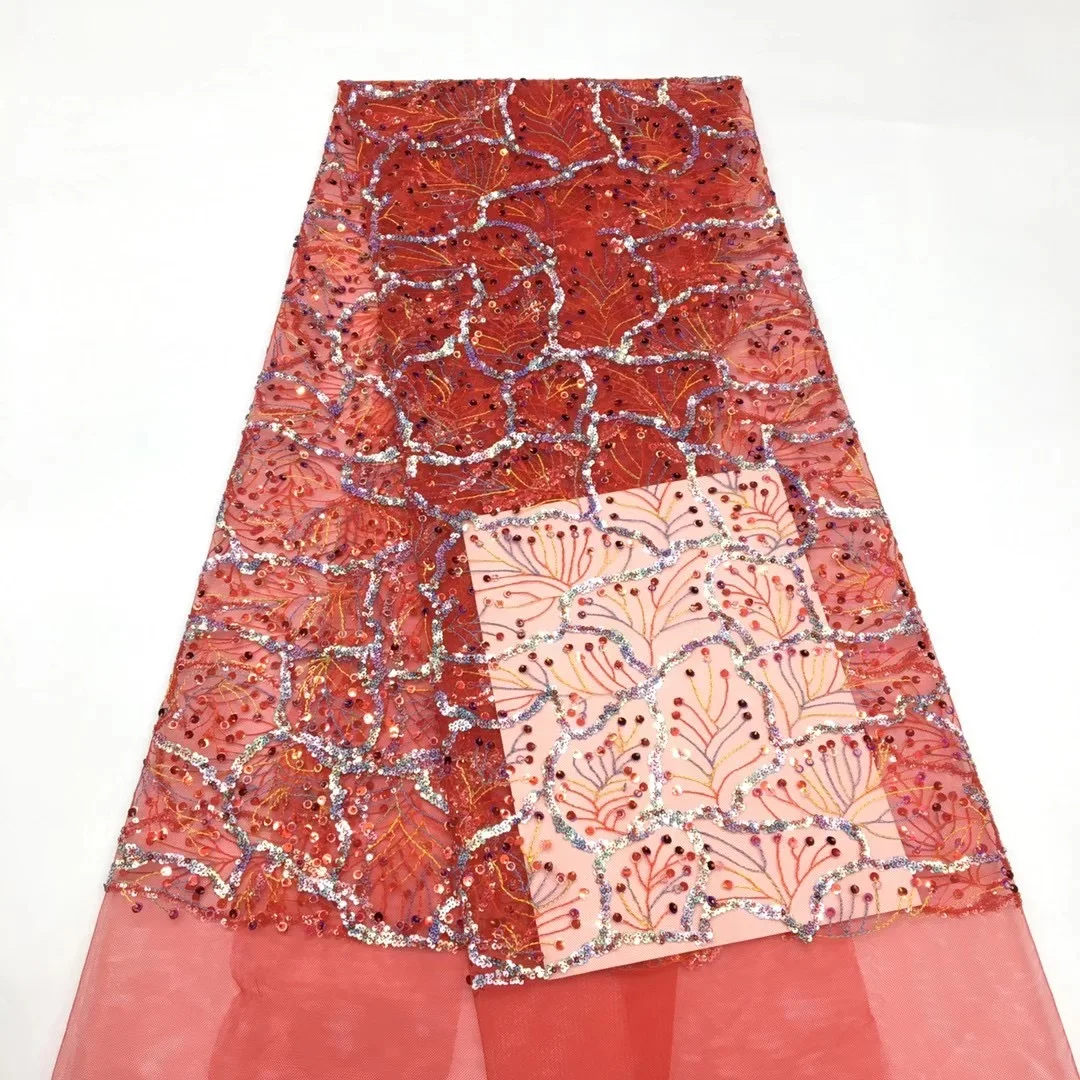 Африканская кружевная ткань 2021 последние Нигерии, украшение из пайеток красивый узор высокого качества Тюль Кружева Ткань 5 ярдов XX-S35270
Африканская кружевная ткань 2021 последние Нигерии, украшение из пайеток красивый узор высокого качества Тюль Кружева Ткань 5 ярдов XX-S35270