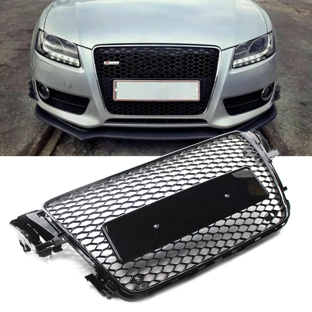 RS5 Style Auto Front Bumper Grille Honeycomb Sport Styling ABS Mesh Hex Grill For AUDI A5 B8 S5 8T 2008 2009 2010 2011 2012
RS5 Style Auto Front Bumper Grille Honeycomb Sport Styling ABS Mesh Hex Grill For AUDI A5 B8 S5 8T 2008 2009 2010 2011 2012