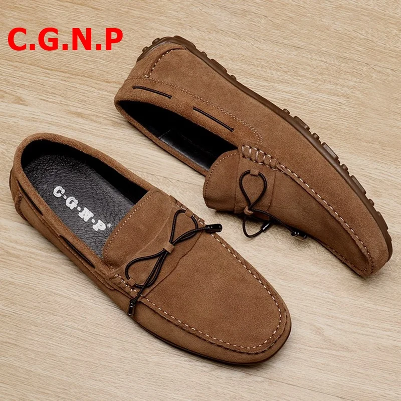 C.G.N.P Mocassin Homme Summer Men Casual Shoes Suede Loafers Handmade Mens Driving Shoes Slip On Boat Shoes Outdoor Men's Flats
C.G.N.P Mocassin Homme Summer Men Casual Shoes Suede Loafers Handmade Mens Driving Shoes Slip On Boat Shoes Outdoor Men's Flats