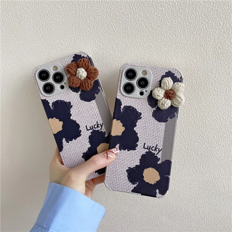 3D Plush flower Phone Case For IPhone 6 7 8 PLus X XR XS 11 12 13 Pro Max Leather Anti-fall Soft TPU Bumper Back Cover
3D Plush flower Phone Case For IPhone 6 7 8 PLus X XR XS 11 12 13 Pro Max Leather Anti-fall Soft TPU Bumper Back Cover