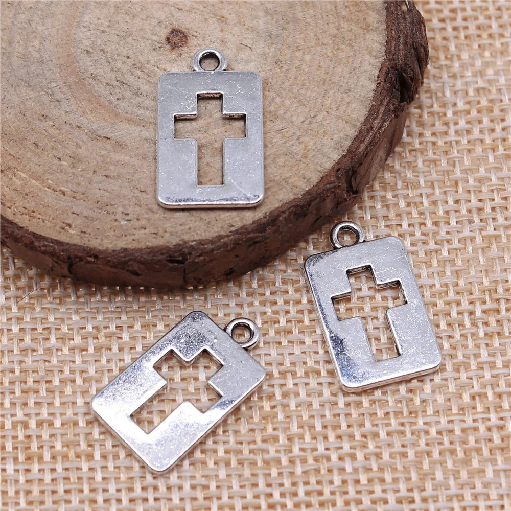 150pcs 20x12mm Cross Charms Wholesale For Jewelry Making Antique Silver Color Pendant Charms Wholesale Jewelry Accessories
150pcs 20x12mm Cross Charms Wholesale For Jewelry Making Antique Silver Color Pendant Charms Wholesale Jewelry Accessories