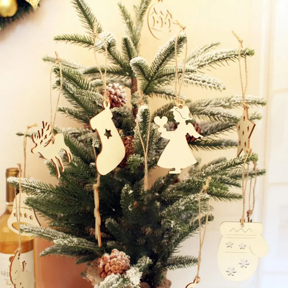 10Pcs Christmas Hanging Pendant Nicely Carved Fine Workmanship Wood Snowman Christmas Theme Pendant Xmas Decorations for Home
10Pcs Christmas Hanging Pendant Nicely Carved Fine Workmanship Wood Snowman Christmas Theme Pendant Xmas Decorations for Home