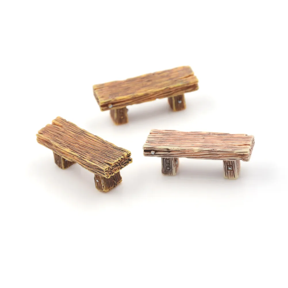 Benches Miniature Ornaments Fairy Garden Bonsai Decor Dollhouse Accessory Chair Stool Fairy Garden Miniatures Decor 3Pcs
Benches Miniature Ornaments Fairy Garden Bonsai Decor Dollhouse Accessory Chair Stool Fairy Garden Miniatures Decor 3Pcs