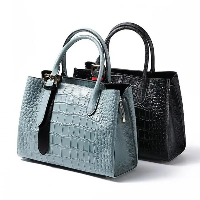 Crocodile Pattern Genuine Leather Women Handbag Elegant Lady Leather Totes Bag Large Female Crossbody Bag Cow Leather Purse
Crocodile Pattern Genuine Leather Women Handbag Elegant Lady Leather Totes Bag Large Female Crossbody Bag Cow Leather Purse