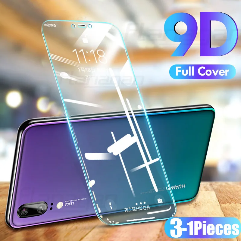 Фото Защитное закаленное стекло для Huawei P10/P10 Lite/P20/P20 Lite/P20 Pro/P30/P30 Lite/P40/P40 Lite P Smart 2018/2019 Mate