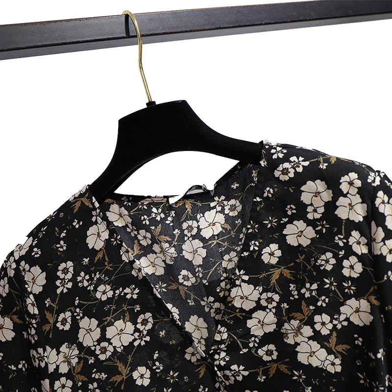 Plus Size Dresses for Women 5xl 6xl Summer 2020 Casual Floral Printing V Neck Short Sleeve Elastic Waist Women's Chiffon Dress
Plus Size Dresses for Women 5xl 6xl Summer 2020 Casual Floral Printing V Neck Short Sleeve Elastic Waist Women's Chiffon Dress