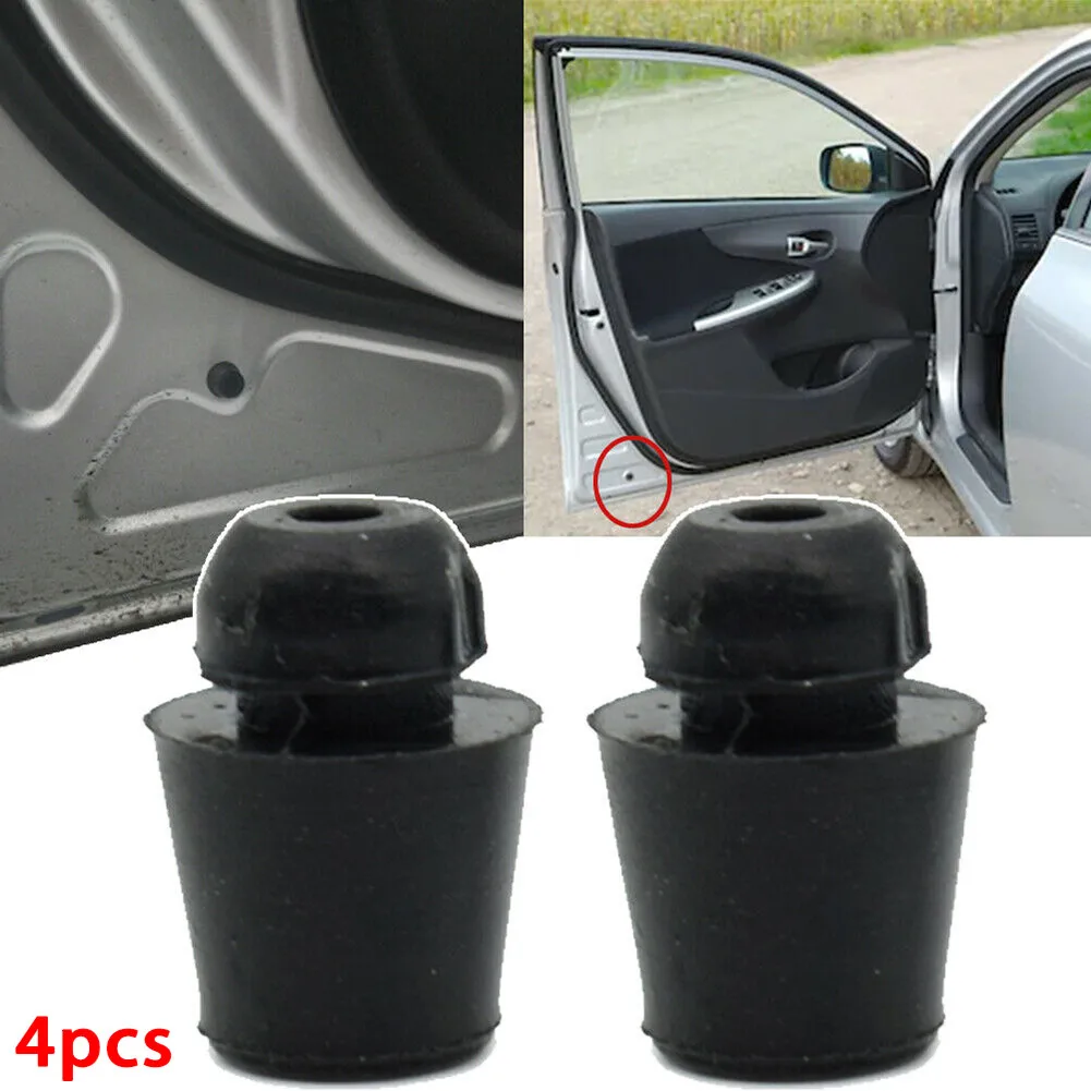 

Universal 4Pcs BLACK Car Door Dampers Buffer Pad Cover Bumper Door Overfilling For All Modern Vehicles Accessories