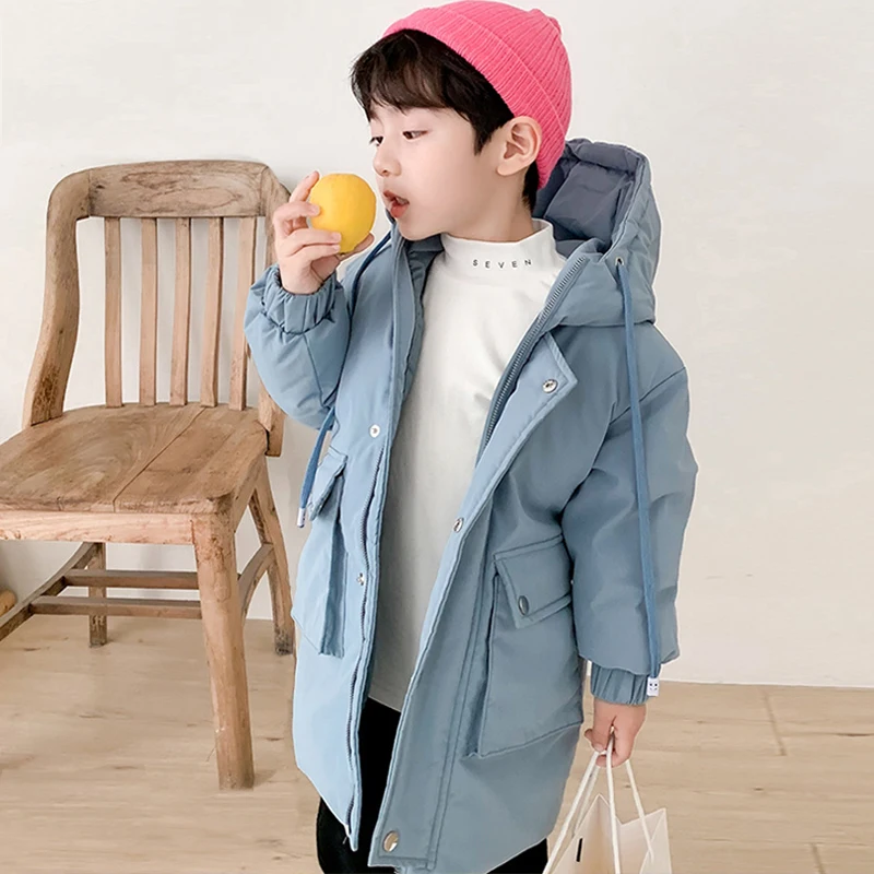 Kids Winter Clothes Boys Girls Hooded Warm Down Coats Thick Long Parkas Children Solid Color Casual Outerwear
Kids Winter Clothes Boys Girls Hooded Warm Down Coats Thick Long Parkas Children Solid Color Casual Outerwear