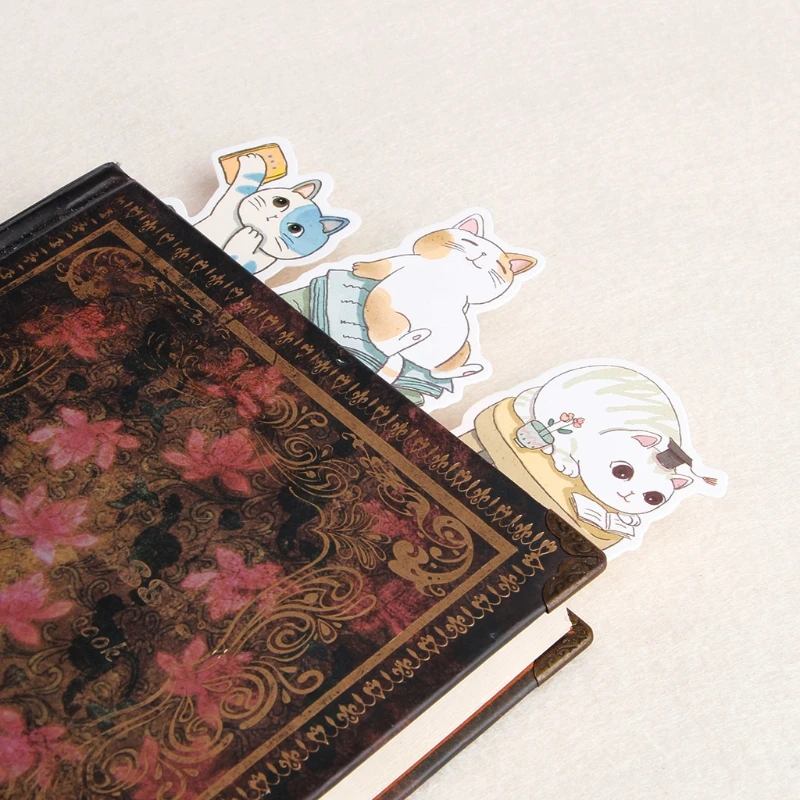 30 Pcs/pack Cat in Book Bookmark Paper Cartoon Animals Bookmark Promotional Gift Stationery Film Bookmark
30 Pcs/pack Cat in Book Bookmark Paper Cartoon Animals Bookmark Promotional Gift Stationery Film Bookmark
