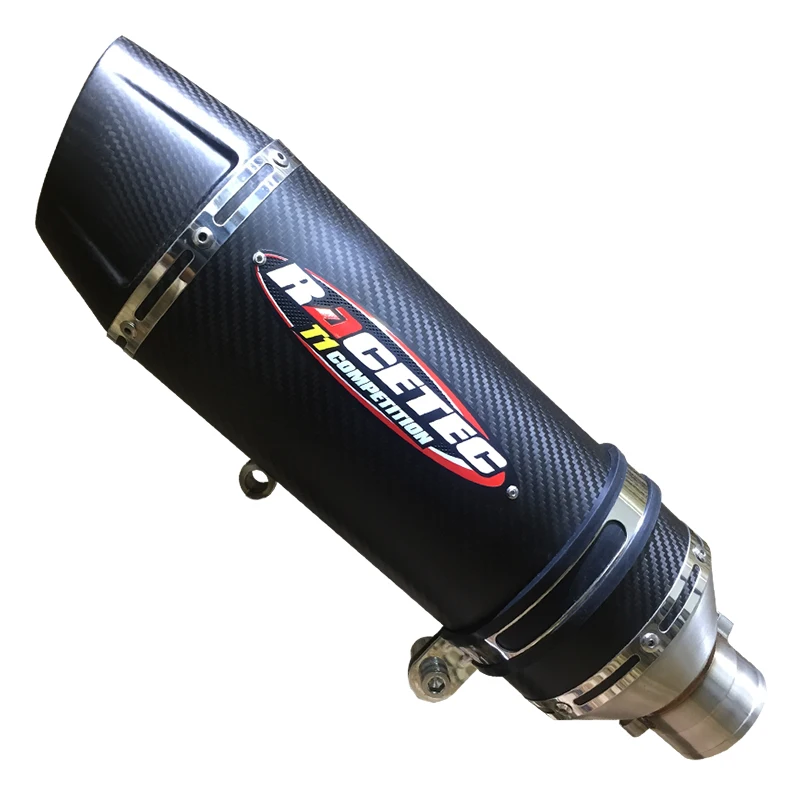 Φ51mm inlet Silencer 260mm-300mm Carbon Fiber Muffler Pipe Motorcycle Exhaust
Φ51mm inlet Silencer 260mm-300mm Carbon Fiber Muffler Pipe Motorcycle Exhaust