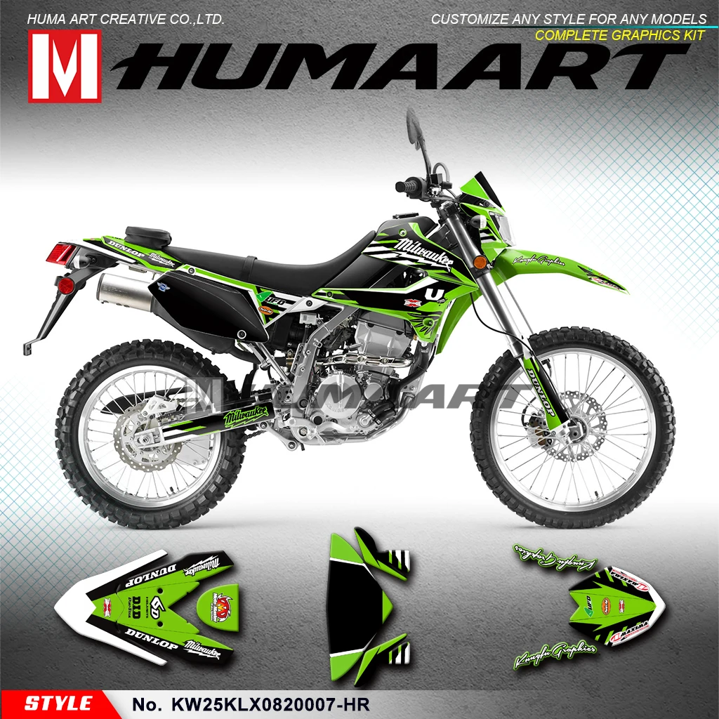 HUMAART Racing Stickers Custom Stickers for KLX 250 S D-Tracker X Final Edition 2008 2009 2010 2011 2012 2013 to 2020
HUMAART Racing Stickers Custom Stickers for KLX 250 S D-Tracker X Final Edition 2008 2009 2010 2011 2012 2013 to 2020