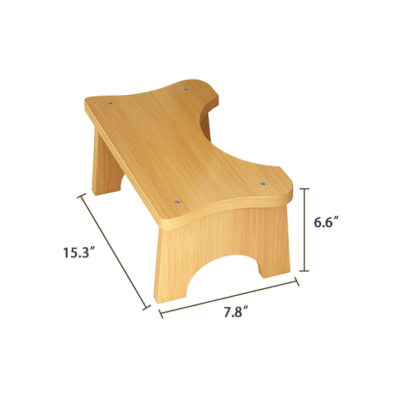 J60B Adults Kids Anti-slip Foot Seat Rest Helper Toilet Squatly Foot Stool Training Stand Bamboo Step Stool for Bathroom Kitchen
J60B Adults Kids Anti-slip Foot Seat Rest Helper Toilet Squatly Foot Stool Training Stand Bamboo Step Stool for Bathroom Kitchen