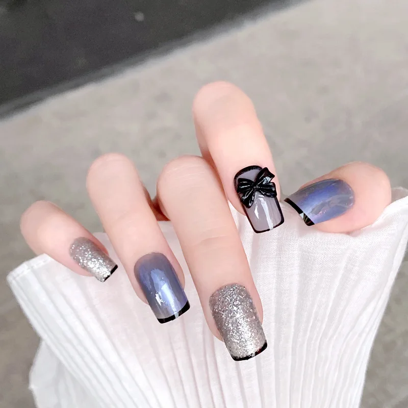 24pcs Press on Nais lVarious Styles Available False Nails Detachable Ultrathin And Wearable Plastic Finished Nails With Glue
24pcs Press on Nais lVarious Styles Available False Nails Detachable Ultrathin And Wearable Plastic Finished Nails With Glue