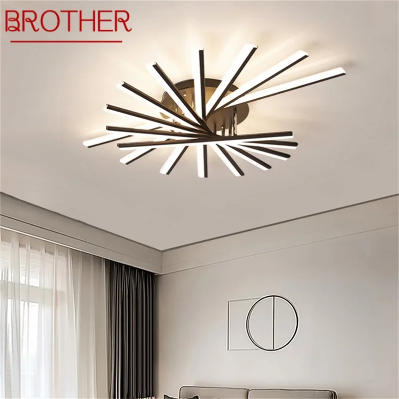 BROTHER Nordic Ceiling Lights Modern LED Creative Lamps Home Fixtures For Living Dinning Room
BROTHER Nordic Ceiling Lights Modern LED Creative Lamps Home Fixtures For Living Dinning Room