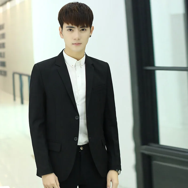 Spring autumn youth single west men casual small suit slim black small suit male coat
Spring autumn youth single west men casual small suit slim black small suit male coat