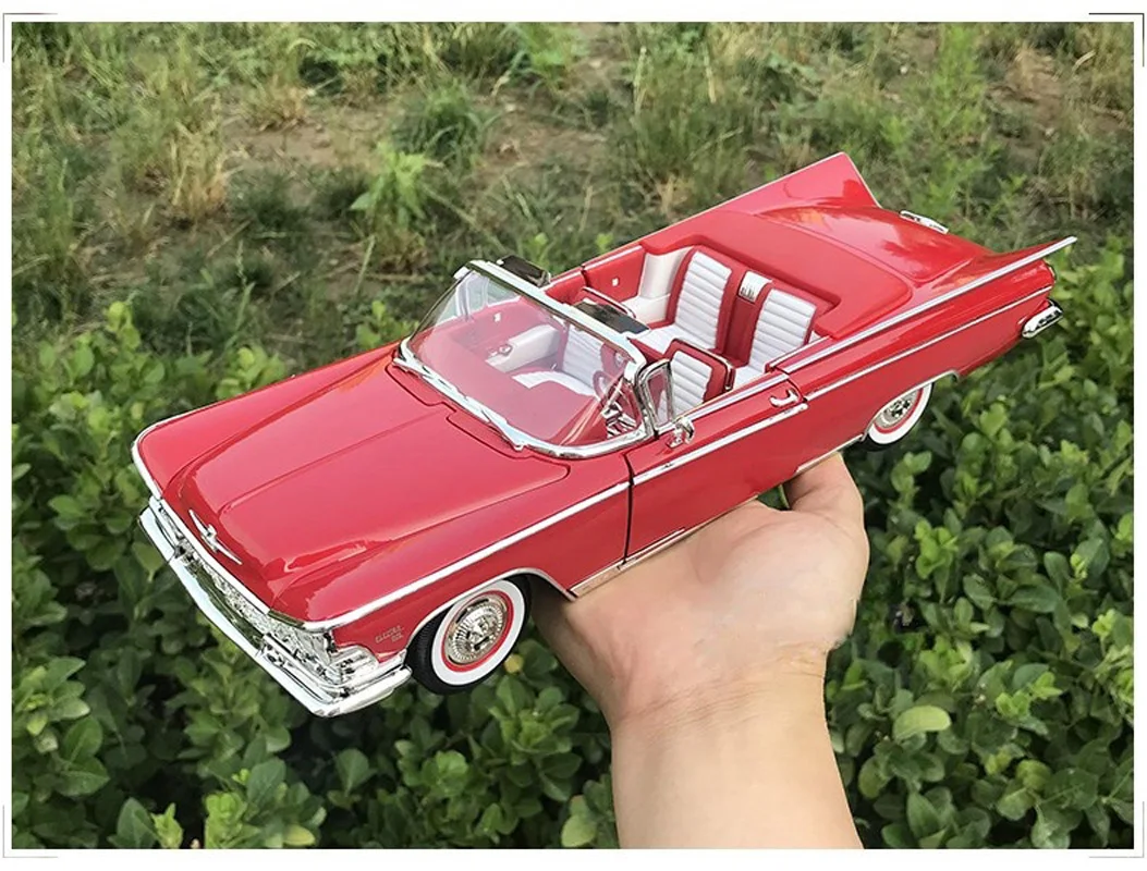 Литой автомобиль 1/18, для Buick 225, electra 1959, детские игрушки, подарок для мальчиков и девочек, Красный дисплей, коллекция украшений
Литой автомобиль 1/18, для Buick 225, electra 1959, детские игрушки, подарок для мальчиков и девочек, Красный дисплей, коллекция украшений