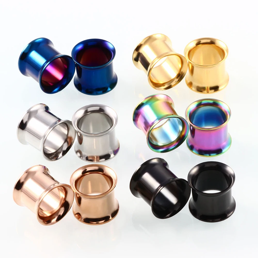 2pcs Ear Plug Kit Surgical Steel no-Screw Fit Ear Gauges Tunnel Expander Body Piercing Flare Earrings plugs stretching
2pcs Ear Plug Kit Surgical Steel no-Screw Fit Ear Gauges Tunnel Expander Body Piercing Flare Earrings plugs stretching