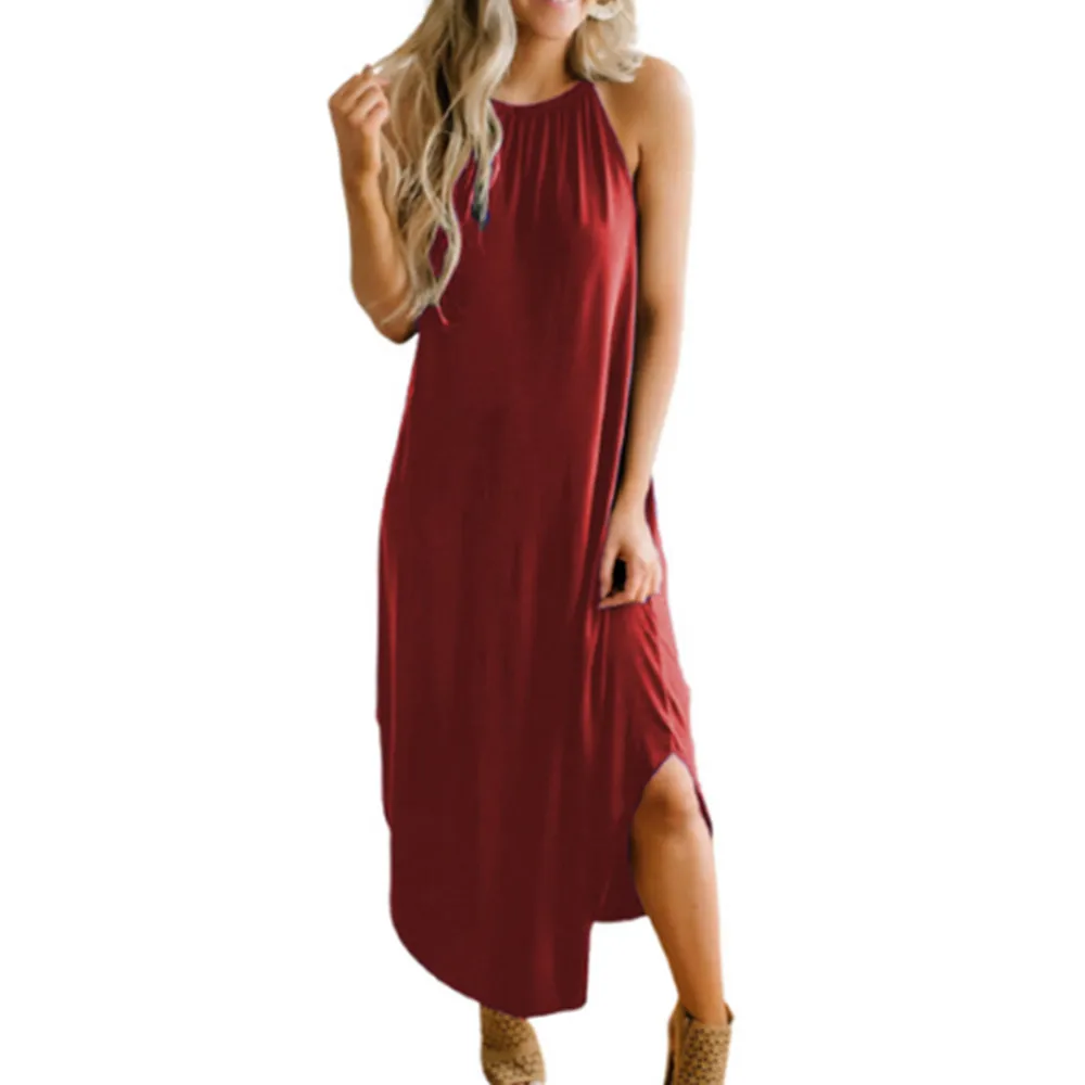 2021 New Solid Color Loose Dress with Straps
2021 New Solid Color Loose Dress with Straps
