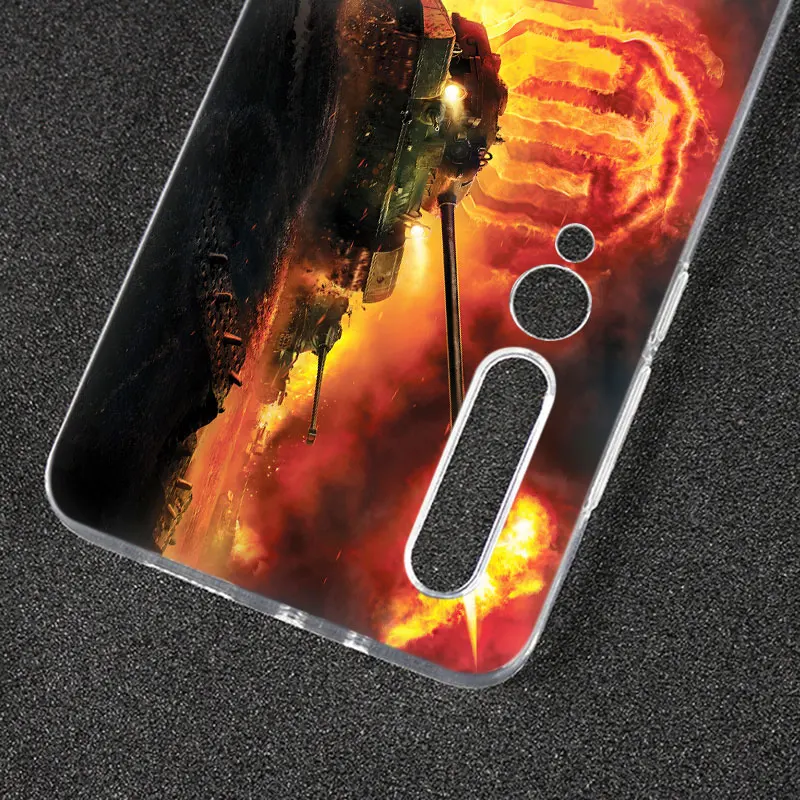 Горячий Мир танков силиконовый чехол для телефона Xiaomi Redmi K30 Note 9 Pro Max 9S Mi 10 POCO X2