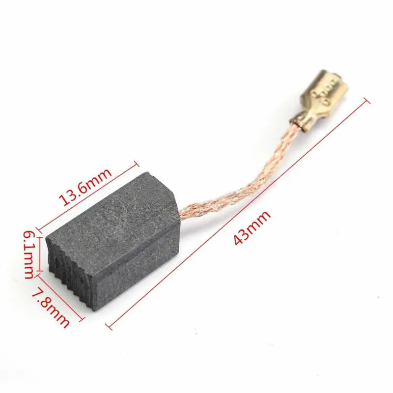 20Pcs 6*8*14mm Motor Carbon Brushes Set For Electric Drill Angle Grinder Vacuum Cleaner Household Sweeper Cleaning Tool For Home
20Pcs 6*8*14mm Motor Carbon Brushes Set For Electric Drill Angle Grinder Vacuum Cleaner Household Sweeper Cleaning Tool For Home