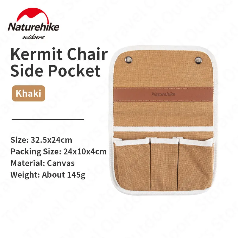 Naturehike Furniture Accessories 145g Canvas Storage Bag Camping Chair Side Hanging Bag Multi Pocket Armchair Bag Portable
Naturehike Furniture Accessories 145g Canvas Storage Bag Camping Chair Side Hanging Bag Multi Pocket Armchair Bag Portable