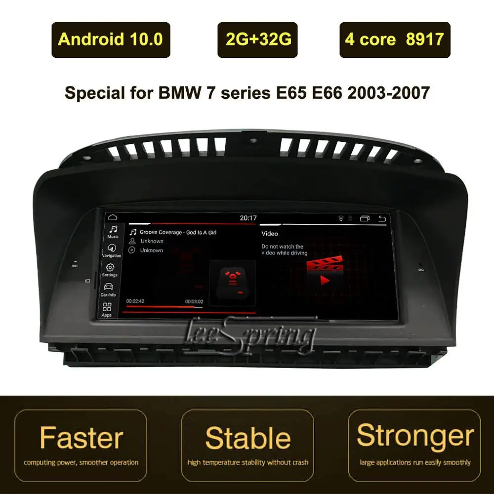 Android 10.0 Car Multimedia Player for BMW 7 Series E65/E66 (2005-2009) Auto GPS Navigation
Android 10.0 Car Multimedia Player for BMW 7 Series E65/E66 (2005-2009) Auto GPS Navigation