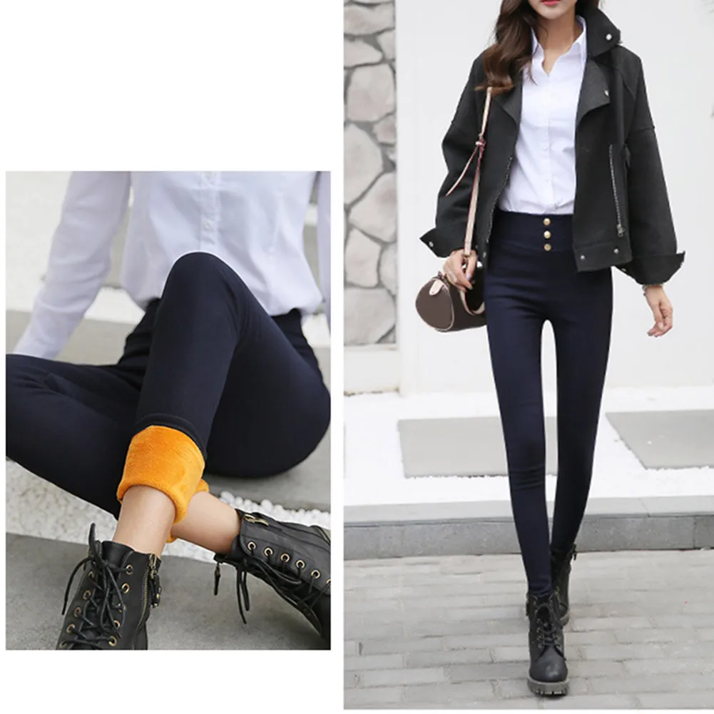 Newly High Waisted Stretchy Skinny Leggings Warm Soft Velvet Padded Leggings Women Tight
Newly High Waisted Stretchy Skinny Leggings Warm Soft Velvet Padded Leggings Women Tight