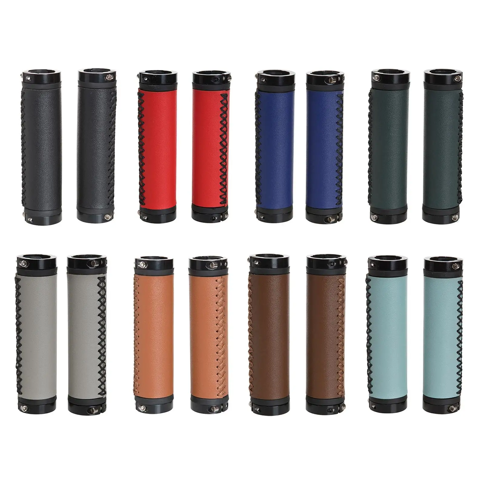 1 Pair Bike Handlebar Grips 22.2mm Aluminum Double Lock-On Comfortable Non-Slip for BMX Replacement Folding Bicycle Parts
1 Pair Bike Handlebar Grips 22.2mm Aluminum Double Lock-On Comfortable Non-Slip for BMX Replacement Folding Bicycle Parts