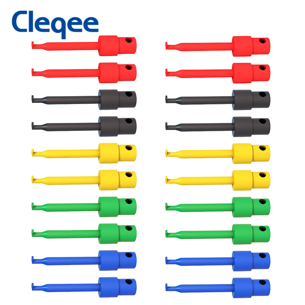 Набор свинцовых проводов Cleqee P5001 20 шт., тестовый щуп с зажимом для захвата клещей SMT/SMD IC D20, для сварки кабеля
Набор свинцовых проводов Cleqee P5001 20 шт., тестовый щуп с зажимом для захвата клещей SMT/SMD IC D20, для сварки кабеля
