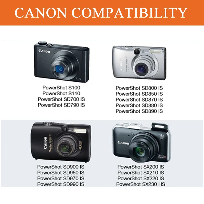 Аккумулятор POWTREE для Фотоаппарата canon NB-5L NB5L NB 5L + зарядное устройство с ЖК-экраном