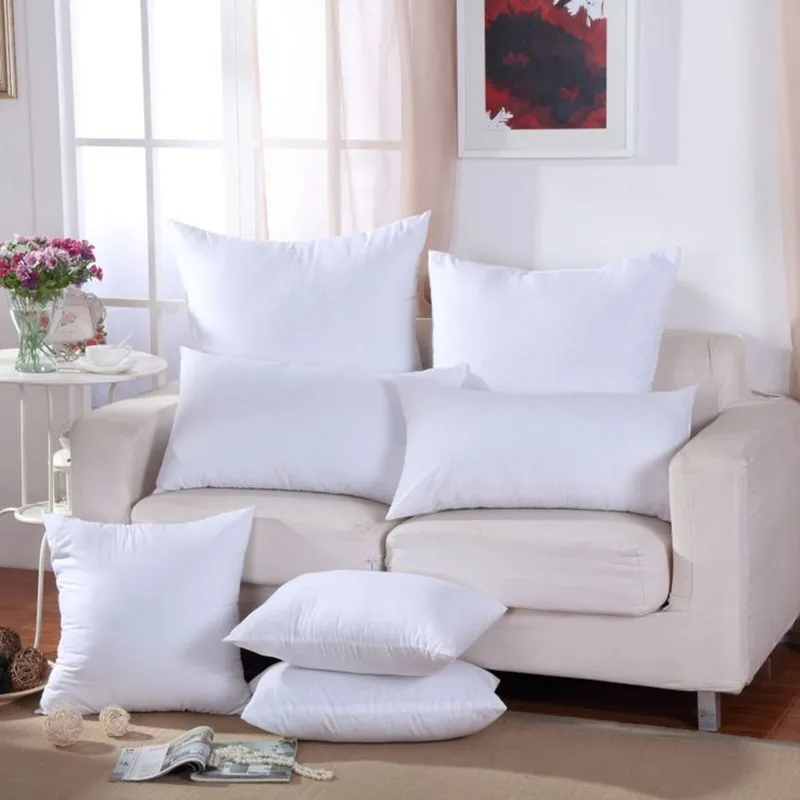 

Large Home Decorative Cushion Inner Pp Cotton Filling Throw Pillow Core Cushions for Sofa Car Soft Care Cushion Filling 45x45cm