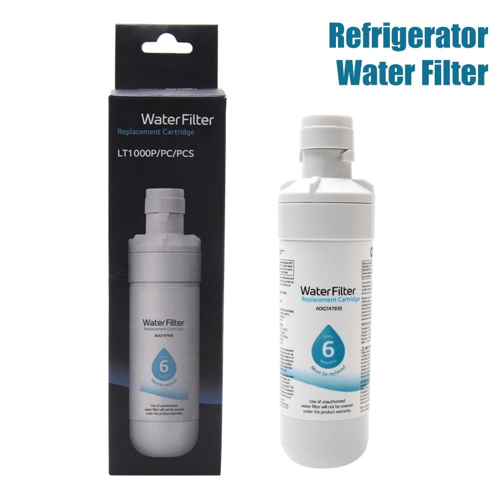 LT1000p Refrigerator Water Filter Clean Plastic Water Purifier 300 Gal Activated Carbon 1000P Replaceable Compatible For Kenmore
LT1000p Refrigerator Water Filter Clean Plastic Water Purifier 300 Gal Activated Carbon 1000P Replaceable Compatible For Kenmore