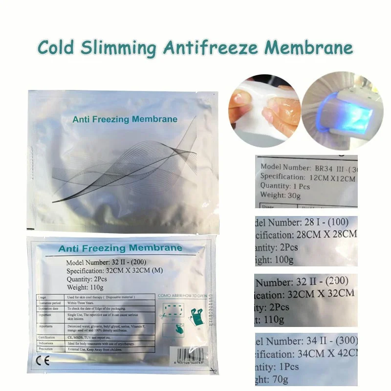 Konmison Anti Freeze Membrane Loss Weight Anitfreeze Fat Freezing Sheet 50Pcs Free Shipping 110G Pc
Konmison Anti Freeze Membrane Loss Weight Anitfreeze Fat Freezing Sheet 50Pcs Free Shipping 110G Pc