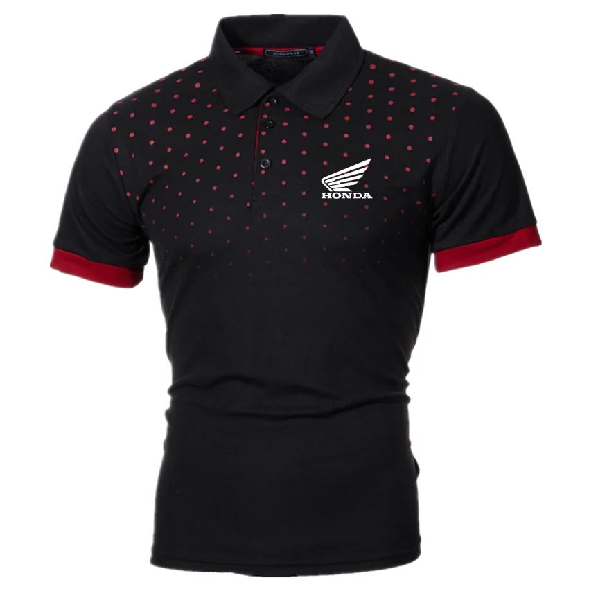 2021 Honda Logo Mens Summer New High-Quality Slim Short-Sleeved T-Shirt Fashion Casual Golf Tennis Men's Cotton Breathable Shirt
2021 Honda Logo Mens Summer New High-Quality Slim Short-Sleeved T-Shirt Fashion Casual Golf Tennis Men's Cotton Breathable Shirt