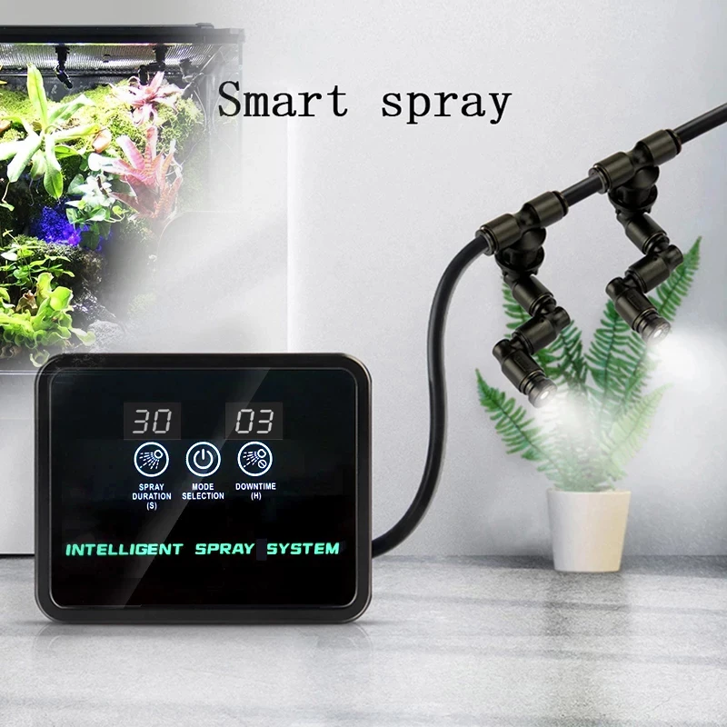 Intelligent Automatic Watering System Touch Screen Garden Spray Irrigation System Timed Aquarium Spray Landscaping Irrigation
Intelligent Automatic Watering System Touch Screen Garden Spray Irrigation System Timed Aquarium Spray Landscaping Irrigation