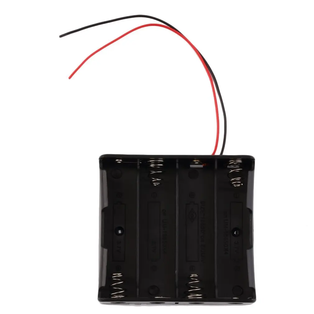 Power Bank Storage Case Plastic Battery Box For 4 PCS 18650 3.7V Batteries With Wire Leads Portable Battery Holder
Power Bank Storage Case Plastic Battery Box For 4 PCS 18650 3.7V Batteries With Wire Leads Portable Battery Holder