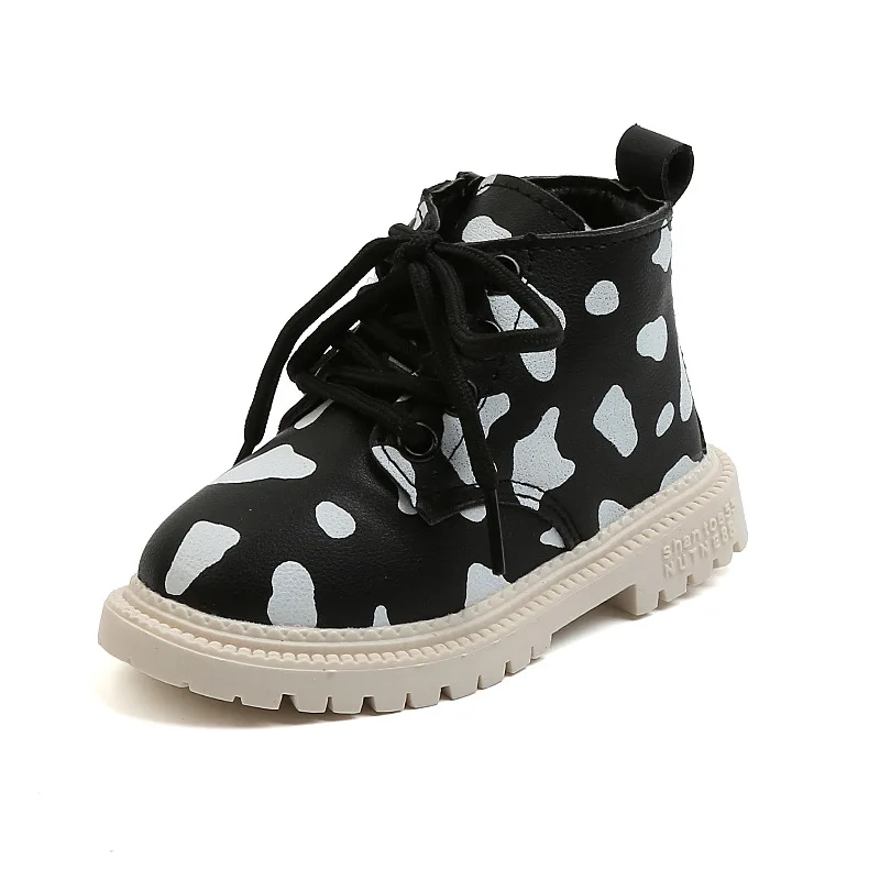 Kids Fashion Martin Boots 2020 Autumn Boys Speckle PU Leather Boots Girls Non-slip Soft Sole Sneakers Ankle Zipper Botas D09122
Kids Fashion Martin Boots 2020 Autumn Boys Speckle PU Leather Boots Girls Non-slip Soft Sole Sneakers Ankle Zipper Botas D09122