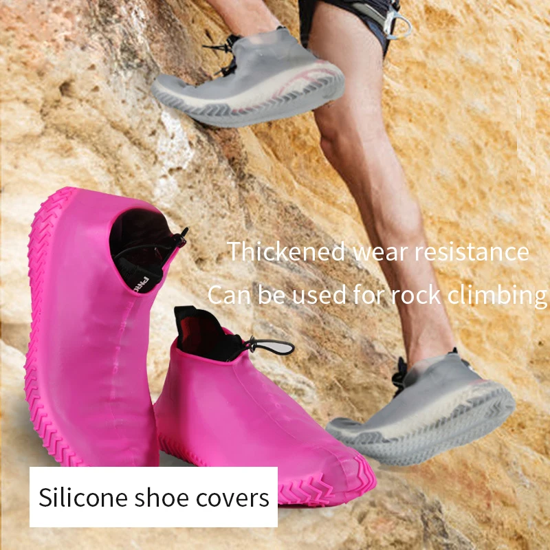 Reuse Men's And Women's Waterproof Shoes Protective Cover Indoor Silicone Material Shoe Protective Cover Rainy Days
Reuse Men's And Women's Waterproof Shoes Protective Cover Indoor Silicone Material Shoe Protective Cover Rainy Days