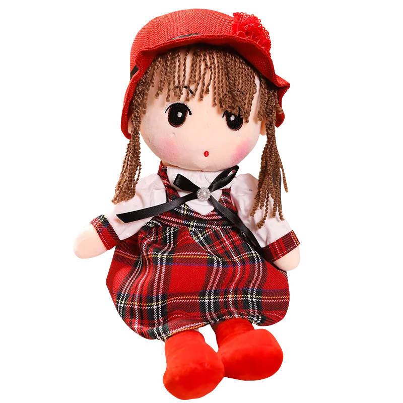 Cute student plaid skirt girl doll soft stuffed plush toy girl rag doll children's day birthday gift
Cute student plaid skirt girl doll soft stuffed plush toy girl rag doll children's day birthday gift