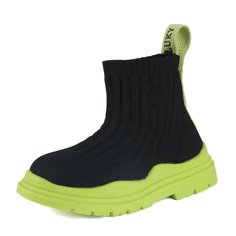 Children's Socks Boots for Girls 2021 New Elastic Knitted Boots Fashion Kids Princess Short Boots Boys Breathable Baby Shoes 2.5
Children's Socks Boots for Girls 2021 New Elastic Knitted Boots Fashion Kids Princess Short Boots Boys Breathable Baby Shoes 2.5
