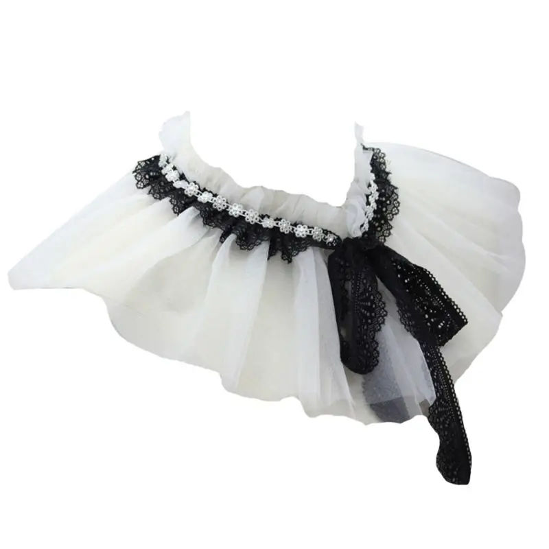 Women New Fashion Fake Collar Pearl Decorate Chiffon Pearl Shawl Collar Detachable Collar Lapel Blouse Ladies Adjustable 85WB
Women New Fashion Fake Collar Pearl Decorate Chiffon Pearl Shawl Collar Detachable Collar Lapel Blouse Ladies Adjustable 85WB