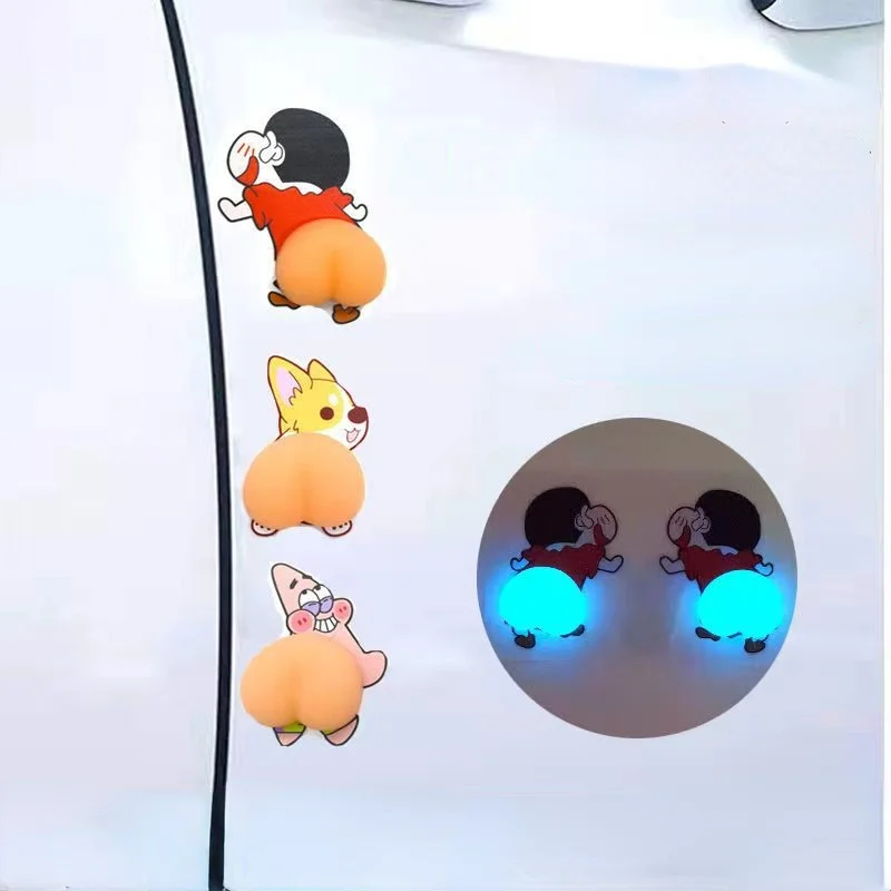 2pcs Car Rearview Mirror Reflective Sticker 3DSilicone Cartoon Cute Butt Car Door Anti-collision Anti-scratch Protection Sticker
2pcs Car Rearview Mirror Reflective Sticker 3DSilicone Cartoon Cute Butt Car Door Anti-collision Anti-scratch Protection Sticker