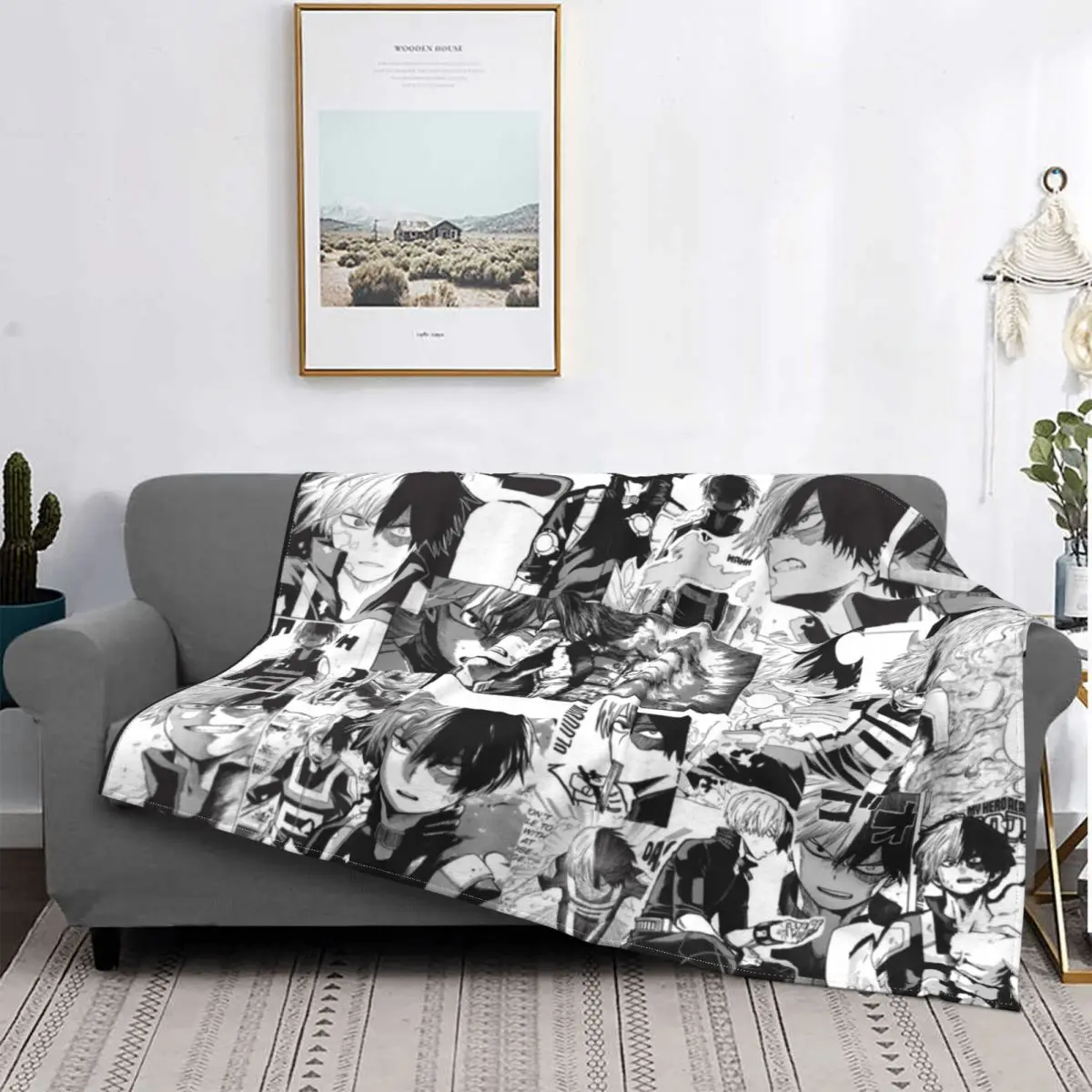 Todoroki Shoto My Hero Academia Blankets Flannel Textile Decor Manga Warm Throw Blankets for Sofa Outdoor Rug Piece
Todoroki Shoto My Hero Academia Blankets Flannel Textile Decor Manga Warm Throw Blankets for Sofa Outdoor Rug Piece