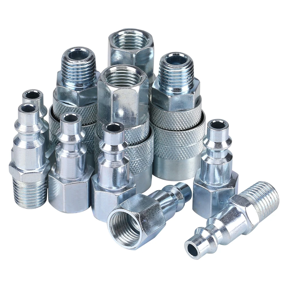 30pcs/set Quick Coupler Plug Set Male/Female Air Hose Connector Fittings 1/4 NPT
30pcs/set Quick Coupler Plug Set Male/Female Air Hose Connector Fittings 1/4 NPT