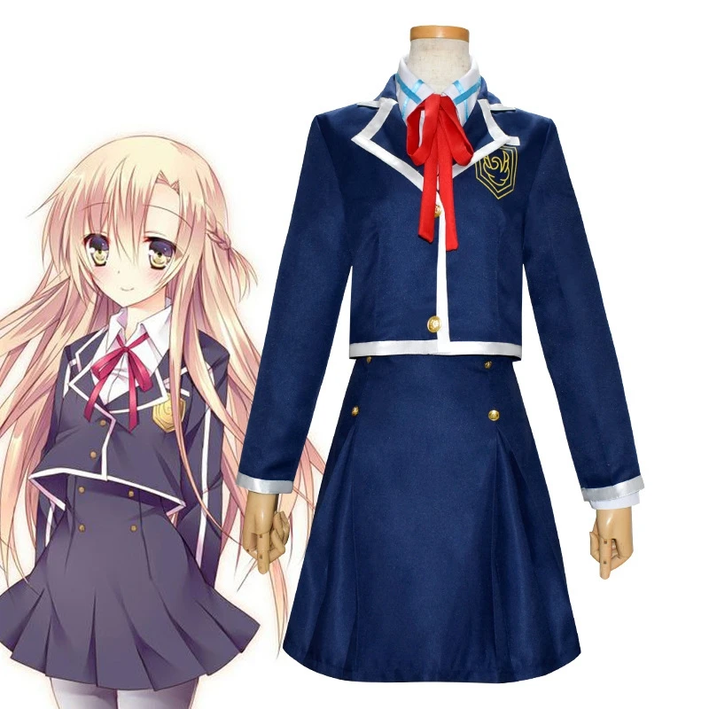 Школьная Униформа Sword Art Online SAO Yuuki Asuna, пальто, рубашка, юбка, Аниме наряд, Индивидуальные костюмы для косплея
Школьная Униформа Sword Art Online SAO Yuuki Asuna, пальто, рубашка, юбка, Аниме наряд, Индивидуальные костюмы для косплея